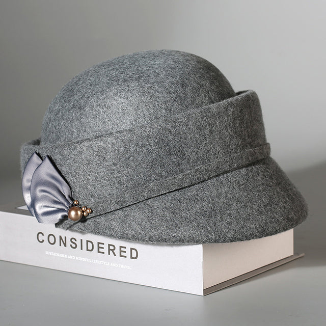 Women's Wool Felt Beret Hat | Classic French Style
