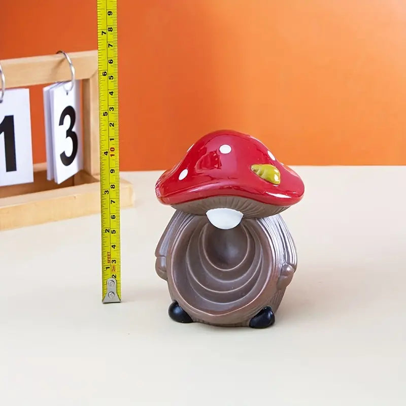 Mushroom Aroma Diffuser & Incense Holder - Handmade Home Decor