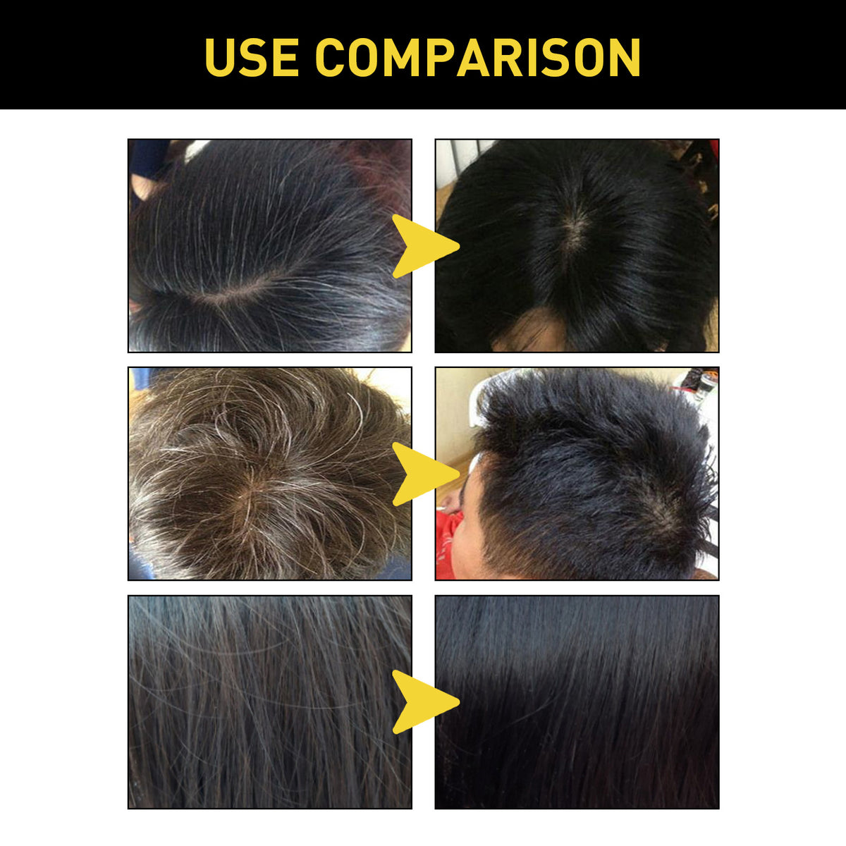 EELHOE Herbal Shampoo with Fo-Ti Essence – Natural Hair Darkening & Nourishing Care