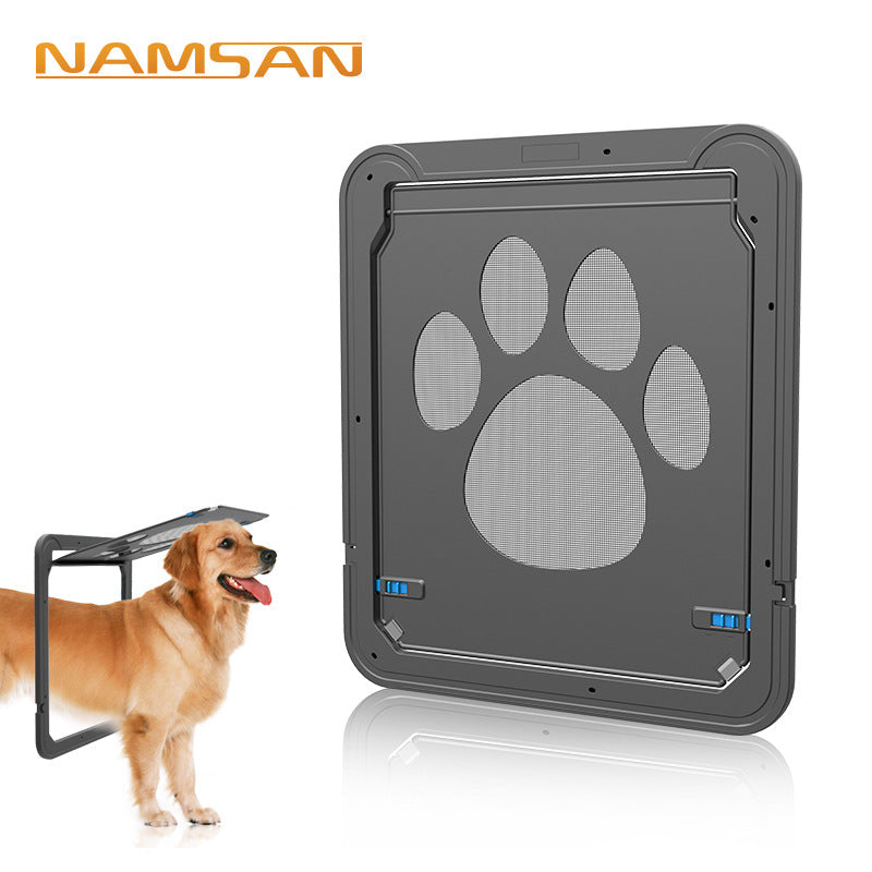 Pet Door with Anti-Scratch Flap – Easy Access for Cats and Dogs