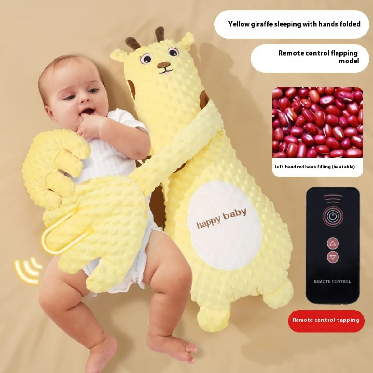 Palm Hug Patting Comfort Pillow