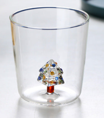 3D Animal Glass Cup | 300ml Cute Farm Animal Mug