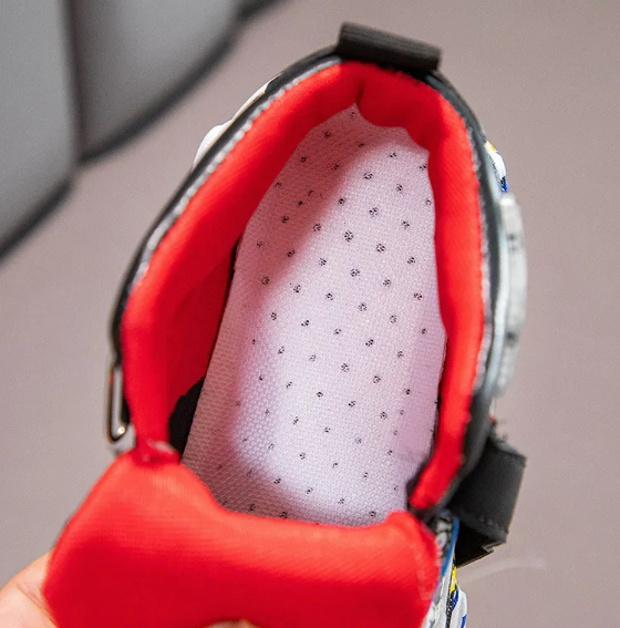 Kids’ Cartoon Hook-and-Loop Trainers