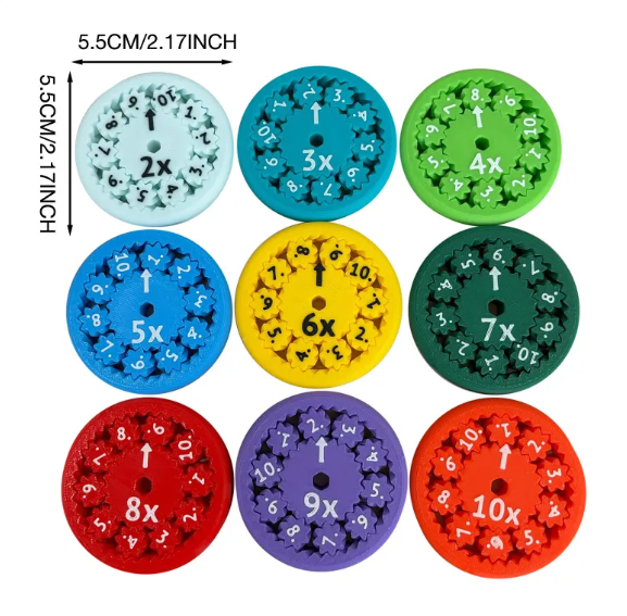 Mathe-Fidget Spinner-Puzzle – Lustige Mathe-Spiele zum Stressabbau