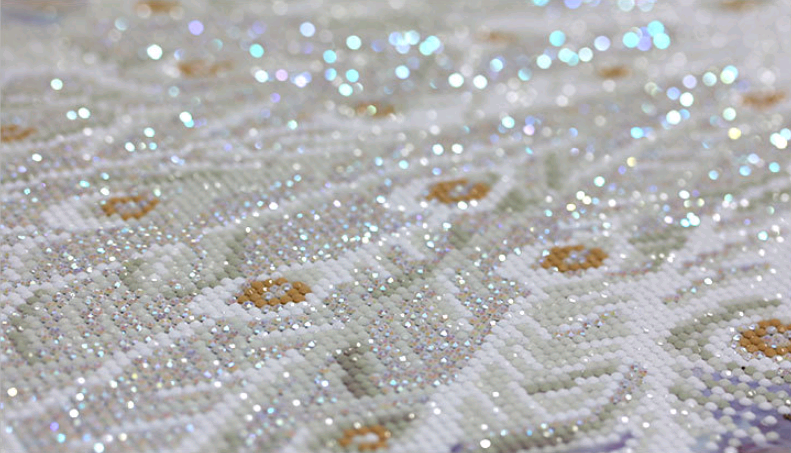 5D Diamond Painting Pfau für Wohnzimmer-Dekoration
