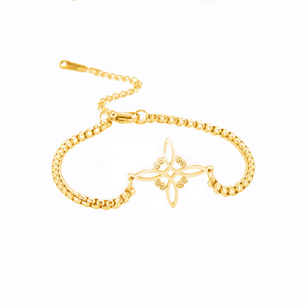 Witch Knot Cut-Out Bracelet