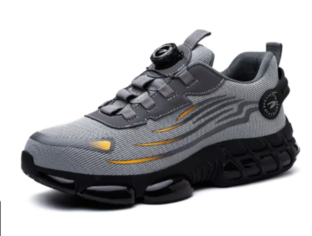 Men's Indestructible Work Shoes with Laces – Anti-Smash, Anti-Puncture, EU 36–48