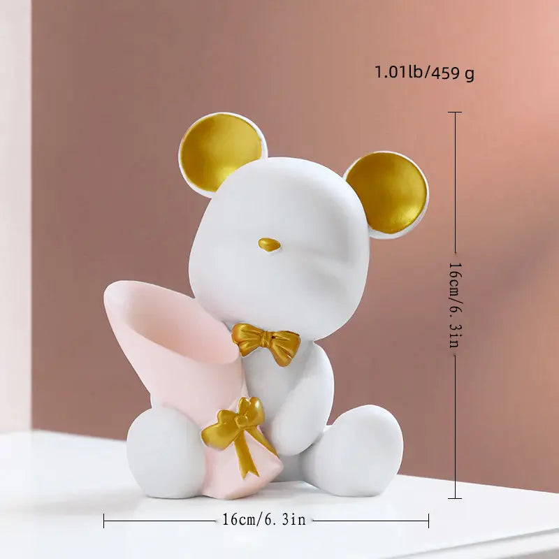 Mini Resin Bear Ornament