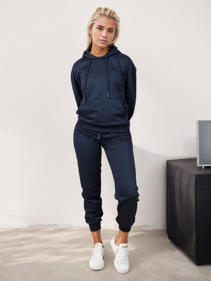 RED Marine Women's Hoodie Set – Long Sleeve Comfort Tracksuit in Multiple Colours
