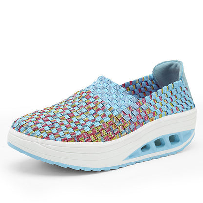 Women's Casual Breathable Canvas Trainers | Lightweight Sports Shoes
