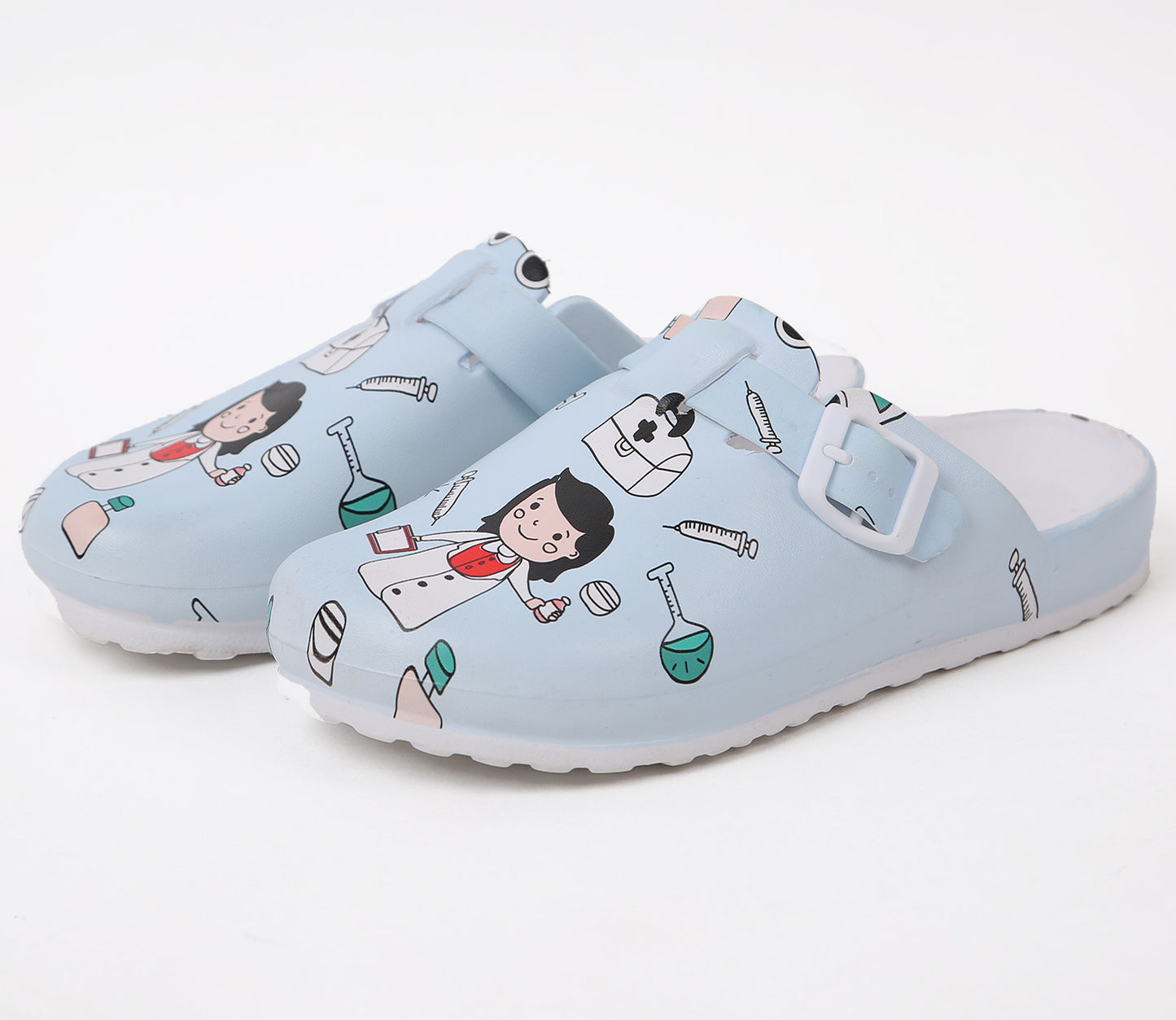 Women's Cartoon Nurse Shoes | Lightweight EVA Clogs