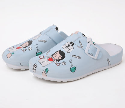 Women's Cartoon Nurse Shoes | Lightweight EVA Clogs