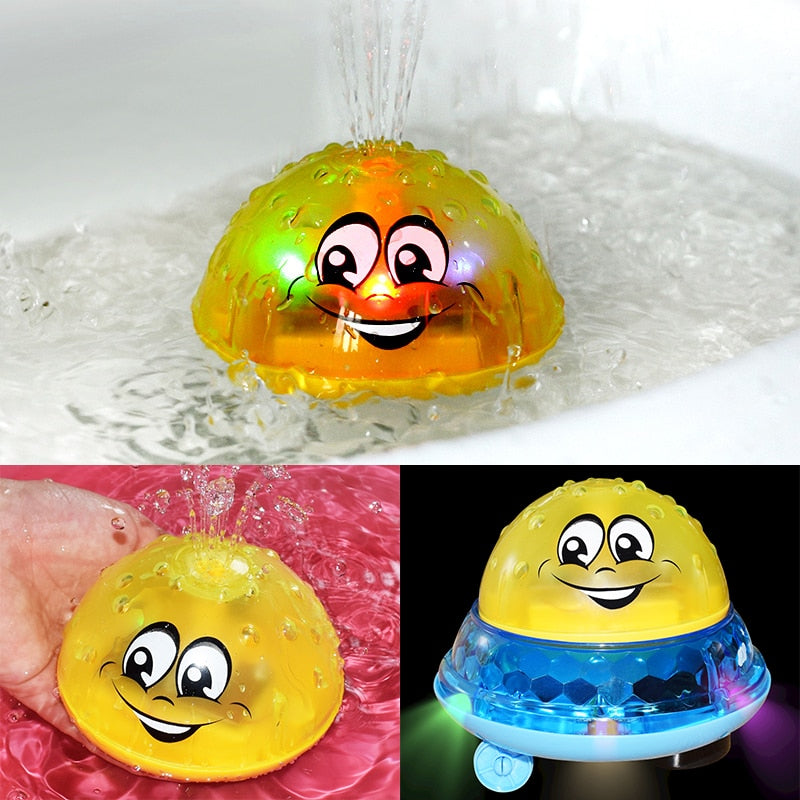 Electric Sensory Water Spray Ball With Lights And Music
