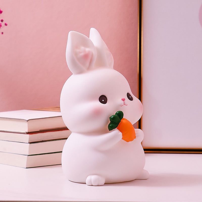 Sparschwein in Kaninchenform für die Dekoration im Kinderzimmer