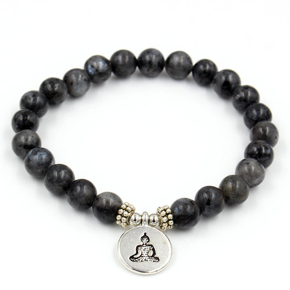 Buddha Bead Stretch Bracelet