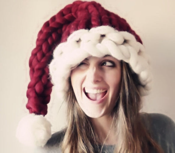 Matching Parent-Child Christmas Hats Set