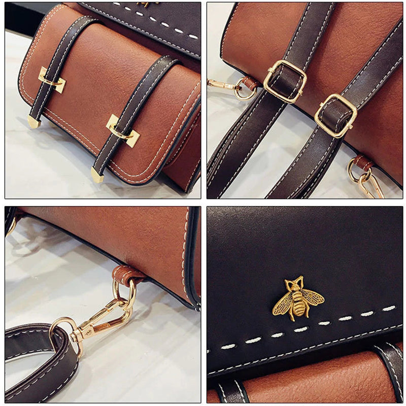 Vintage Leather Women's Backpack