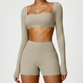 Damen Langarm-Sporttop – Alltägliche Fitnesskleidung