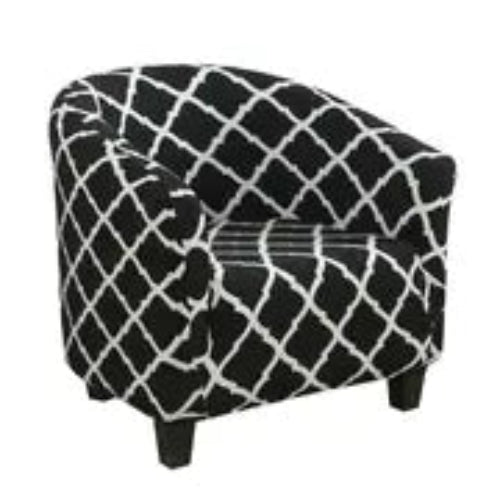 Housse de fauteuil en velours extensible pour la décoration du salon