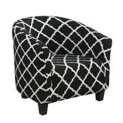 Stretch Velvet Armchair Cover for Living Room Decor