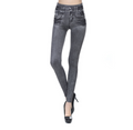 Damen-Leggings in Denim-Optik | Jeans-Look Leggings Slim Fit