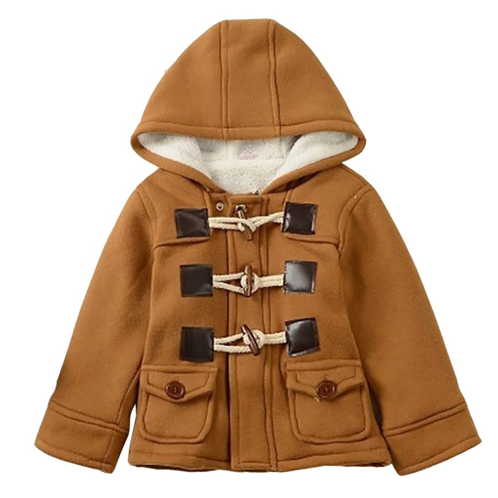 LadayPoa Boys' Hooded Winter Coat