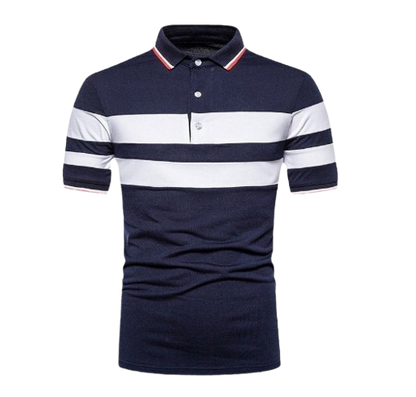 Men's Short Sleeve Contrast Polo Shirt (New Clothing)