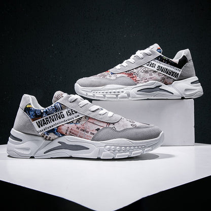 Dad Shoes, Casual Sports Shoes, Graffiti Sneakers
