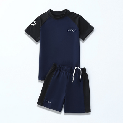 Boys' UV Protection Split Swimwear Training Set