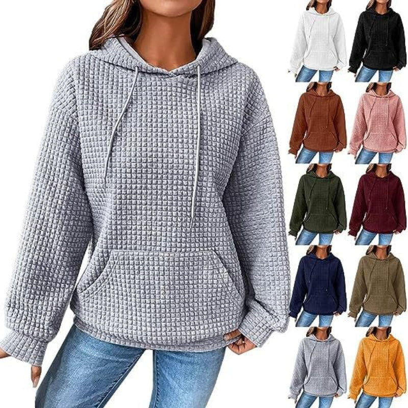 Women's Loose Hooded Sweater