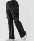 Damen-Sport-Hose mit hoher Taille und doppelter Tasche