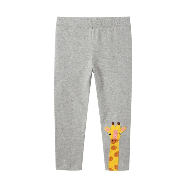 Girls' Stretch Leggings for Spring - Children's Clothing