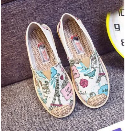 Flat Canvas Shoes for Pregnant Women