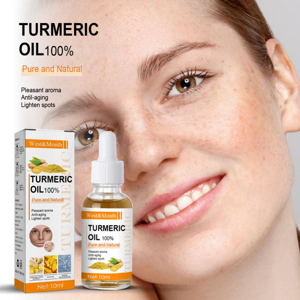 Sérum à l'huile essentielle de curcuma – Soin anti-âge pour le visage et la peau (10 ml)
