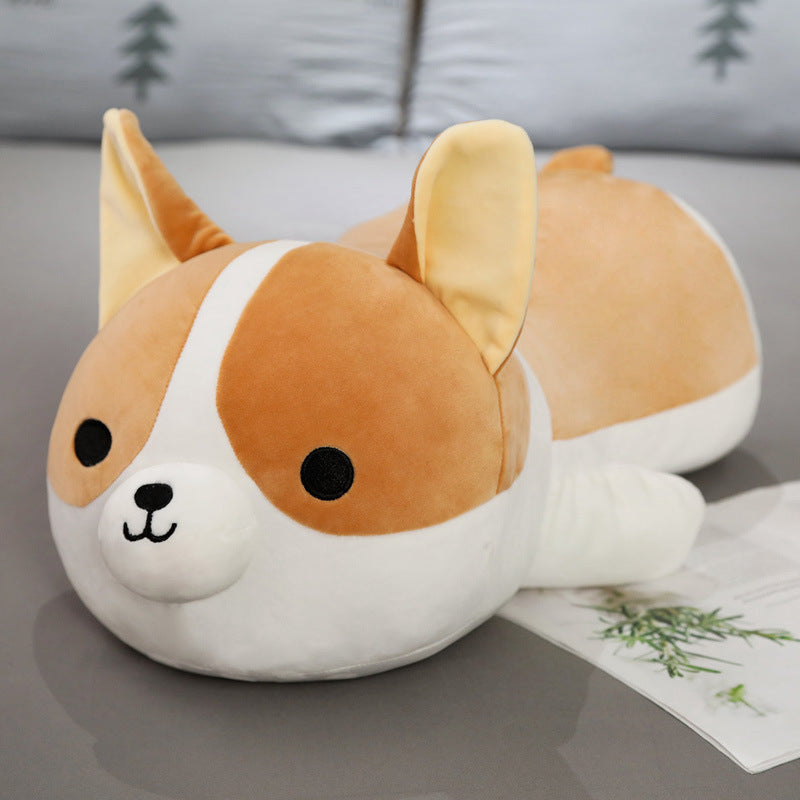 Shiba Inu & Corgi Plush Cushion