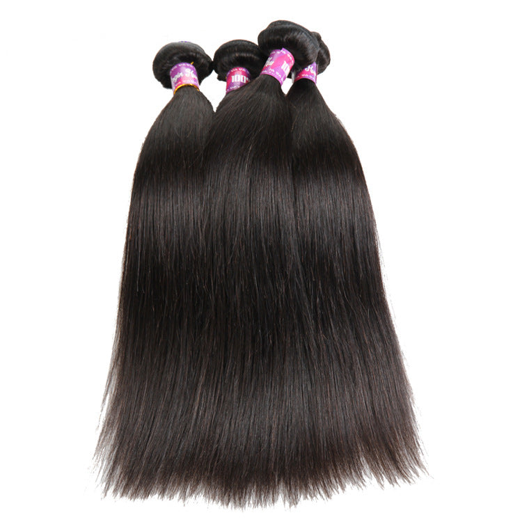 Straight Hair Brazilian Hair Extensions & Real Hair Wig