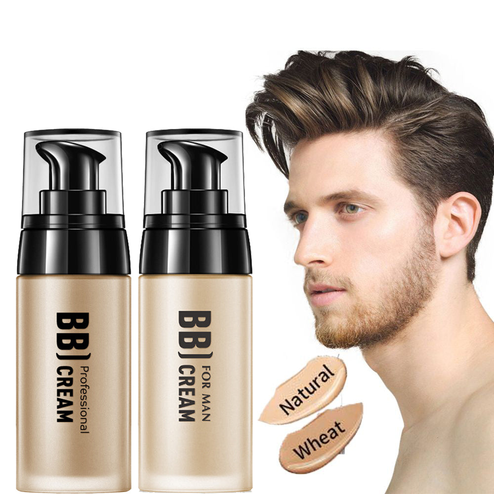 LAIKOU Men's BB Cream – Oil Control, Concealer & Waterproof Foundation
