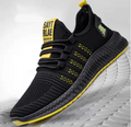 Damen-Freizeitsneaker mit dicker Sohle und Flyknit-Obermaterial