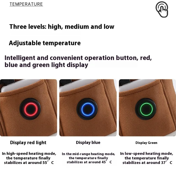 Electric Heated Shoes with USB Warming Insoles