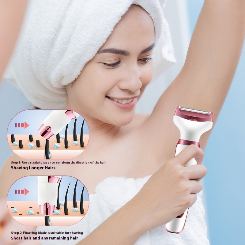 5-in-1 Lady Shaver Grooming Kit – Electric Women’s Shaver for Face, Body & Bikini Line