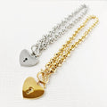 Casie Heart Toggle Necklace