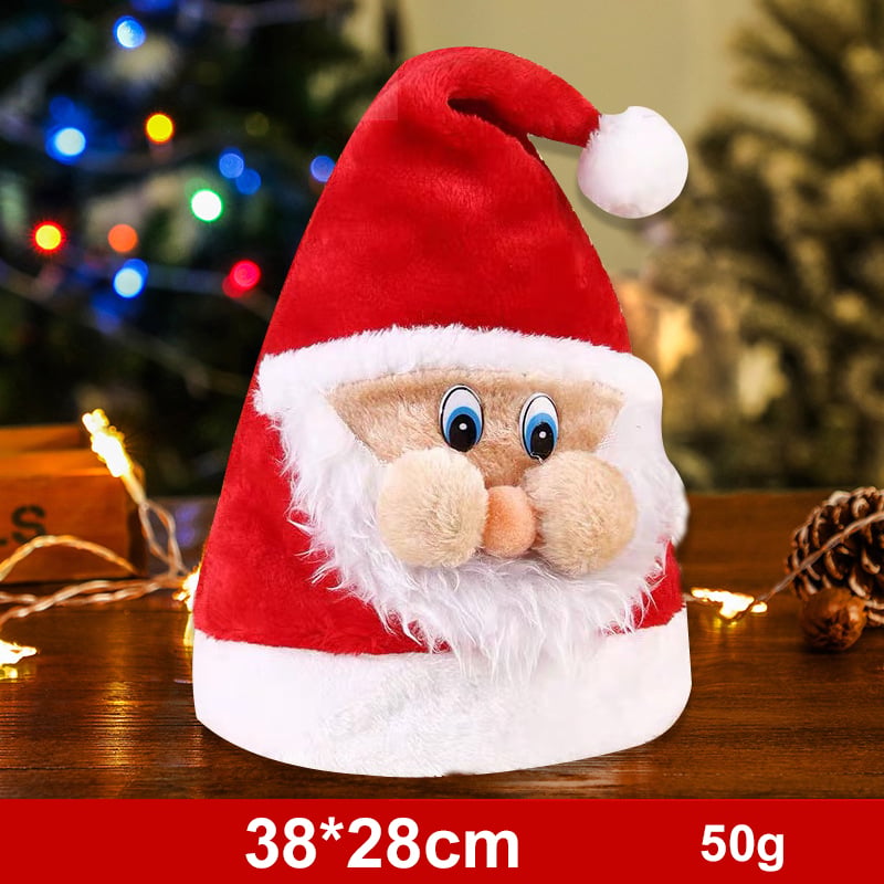 Weihnachten Schneemann & Weihnachtsmann Mützen | Festliche Weihnachtsmützen