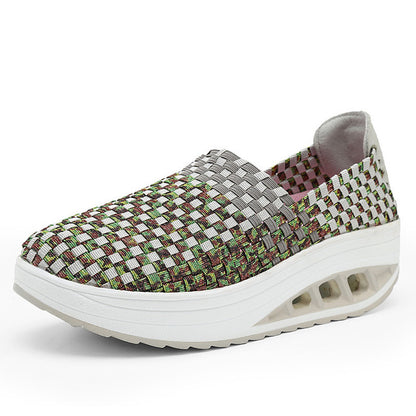 Women's Casual Breathable Canvas Trainers | Lightweight Sports Shoes