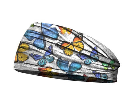 Floral Print Wide Headband – Yoga & Everyday Hair Band