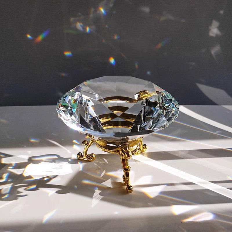 Diamantkristall-Sonnenfänger – Boho Fensterdeko & Geschenkidee