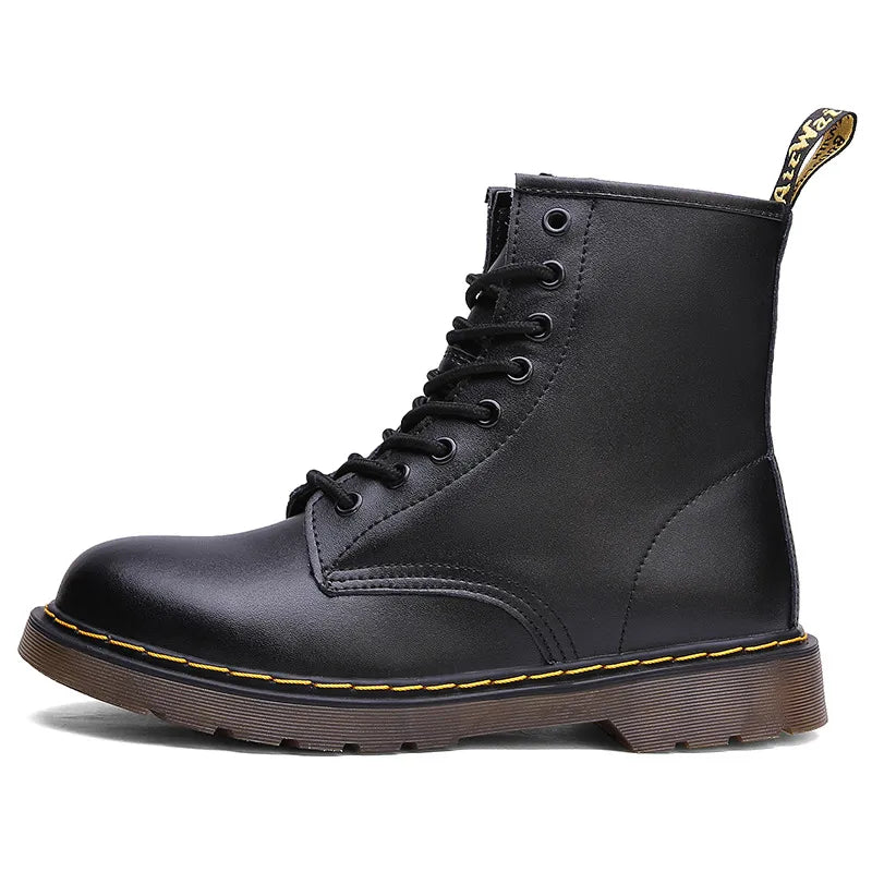 Women's Outdoor Martin Boots | Locomotive-Style Ankle Boots