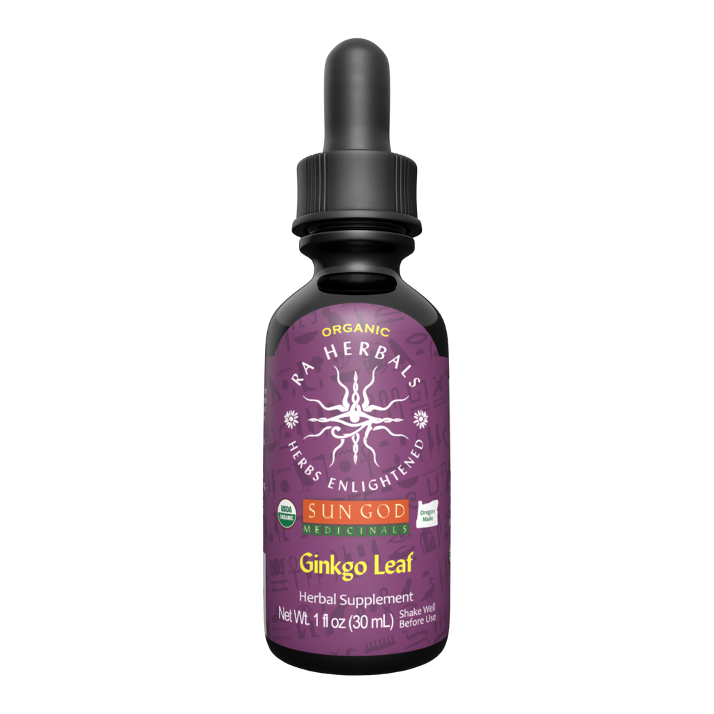 Ra Herbals Certified Organic Ginkgo Leaf Tincture