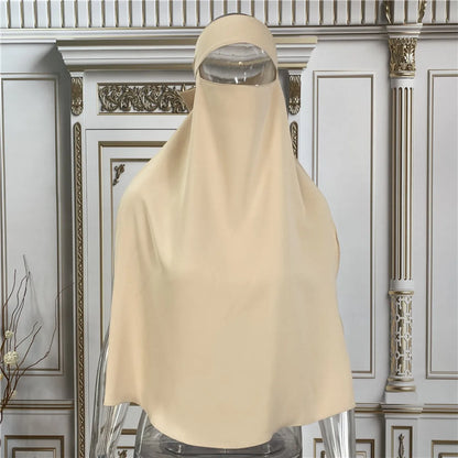 Women's Solid Colour Veil | Elegant Modest Head Covering