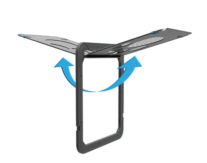 Pet Door with Anti-Scratch Flap – Easy Access for Cats and Dogs