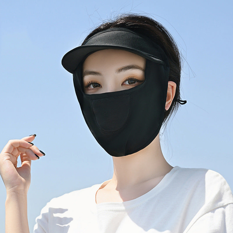 UV-Schutz-Vollgesichtsmaske für Damen